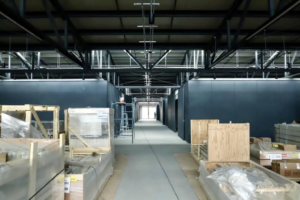 Con un costo de mil 200 millones de pesos, la Bodega Nacional de Arte es un complejo de 12 edificios interconectados.