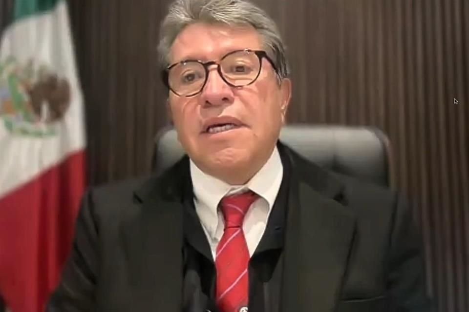 Ricardo Monreal, coordinador de Morena en la Cámara de Diputados.