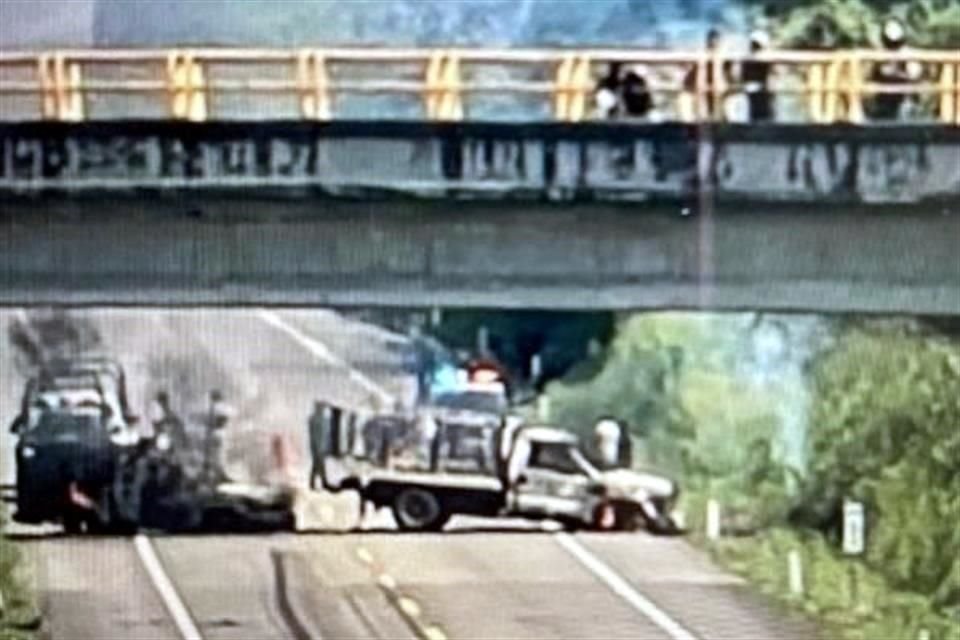 Los bloqueos habrían sido activados por presuntos integrantes del crimen organizado en Chiapas.