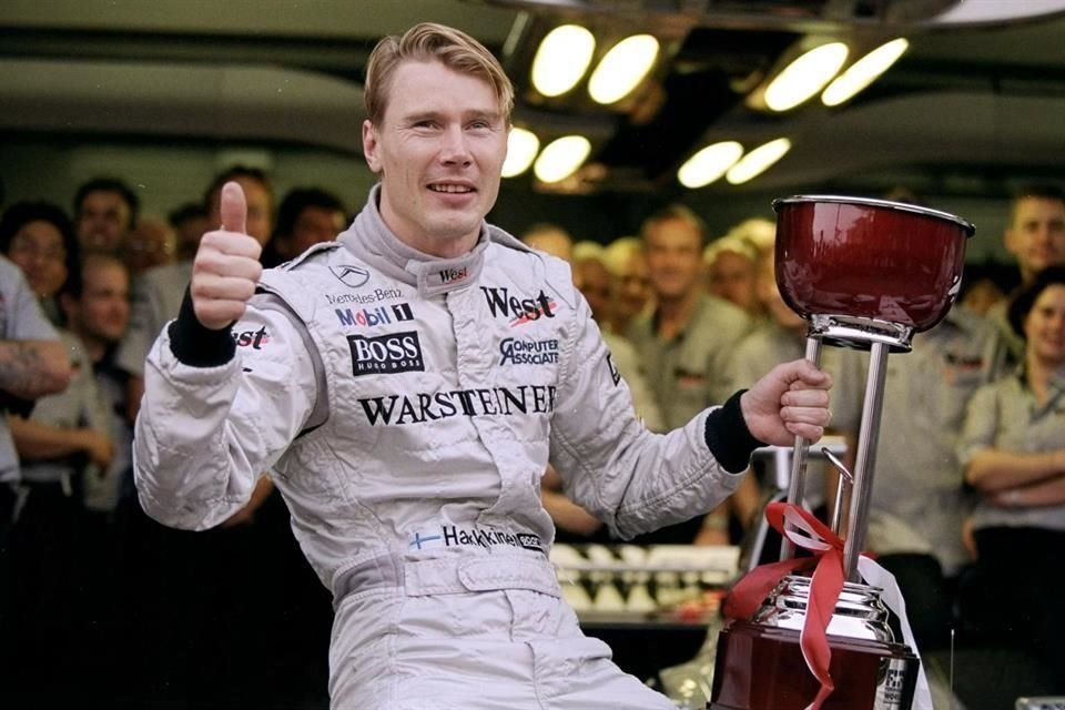 Hakkinen fue dos veces campeón de la F1.