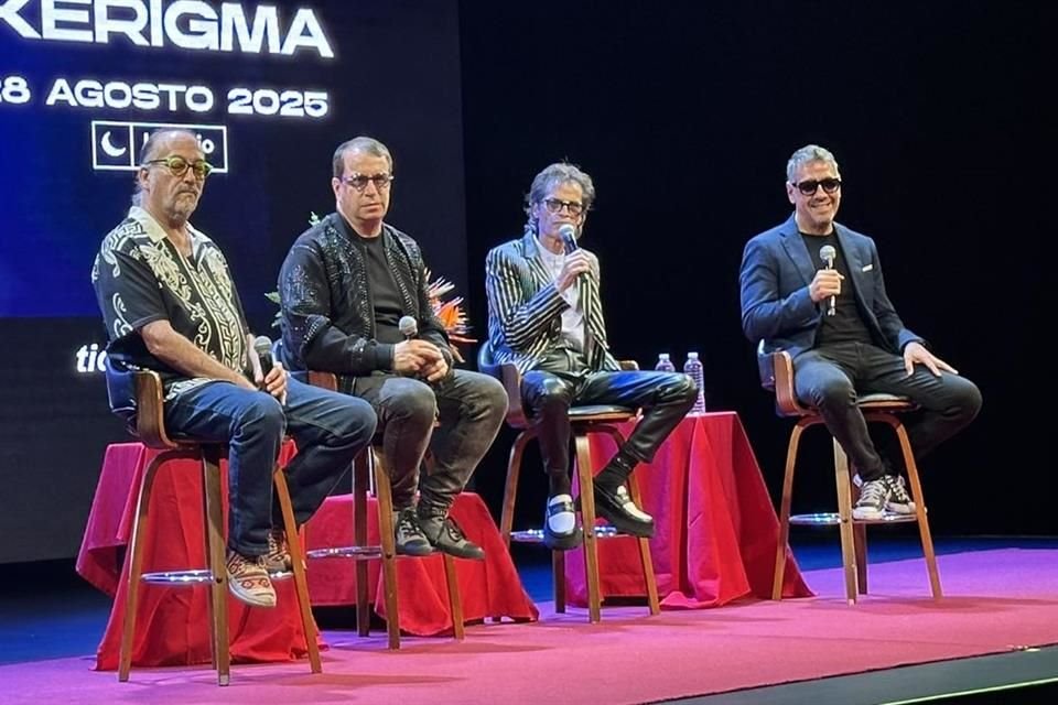 La banda Kerigma, ícono del movimiento Rock en tu Idioma, alista su concierto de 40 aniversario en el Lunario del Auditorio Nacional.