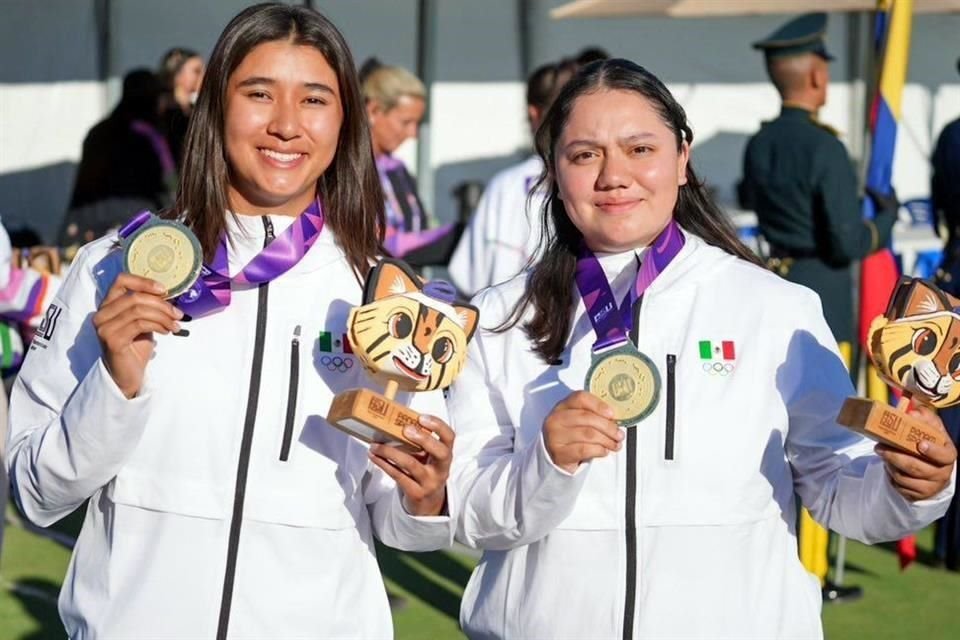 Ángela Ruiz llevó de buena forma a su compañera Naomi Aguilar y subieron a lo más alto del podio.