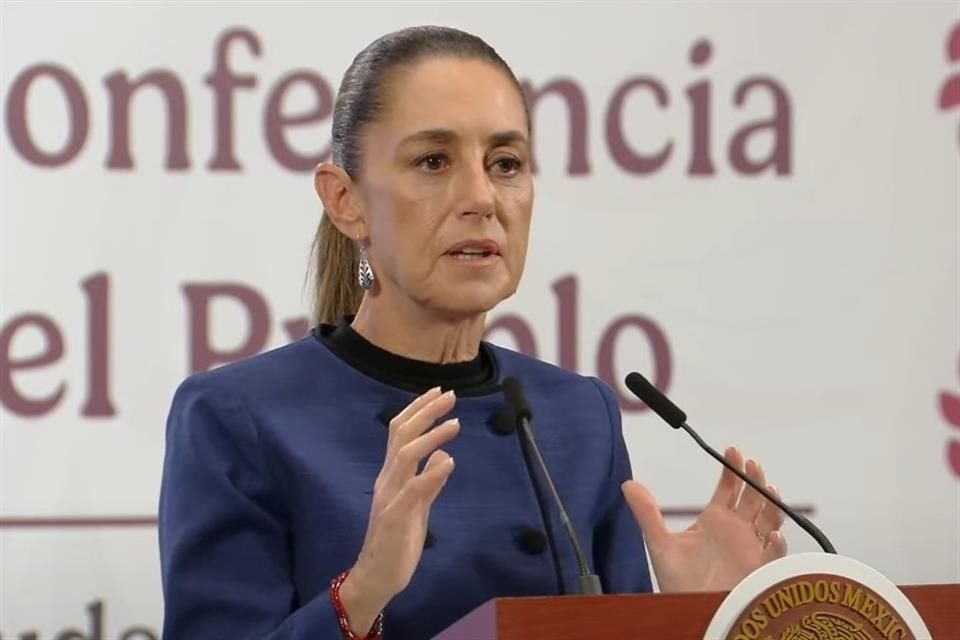 Claudia Sheinbaum, Presidenta de México.