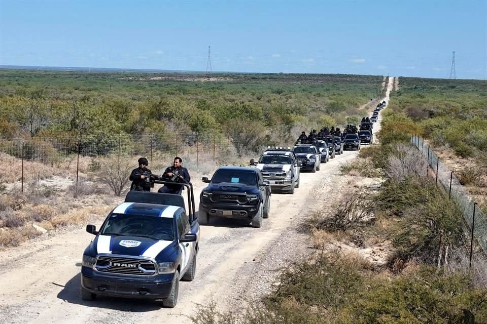 Autoridades coordinan acciones con las secretarías de Seguridad Pública y Fiscalías estatales para incrementar la vigilancia en la zona.