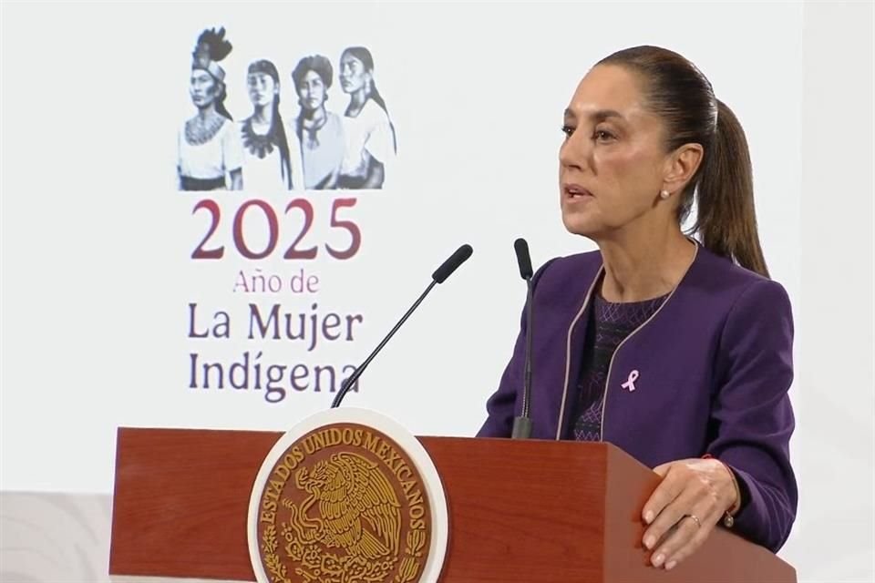 Claudia Sheinbaum, Presidenta de México.