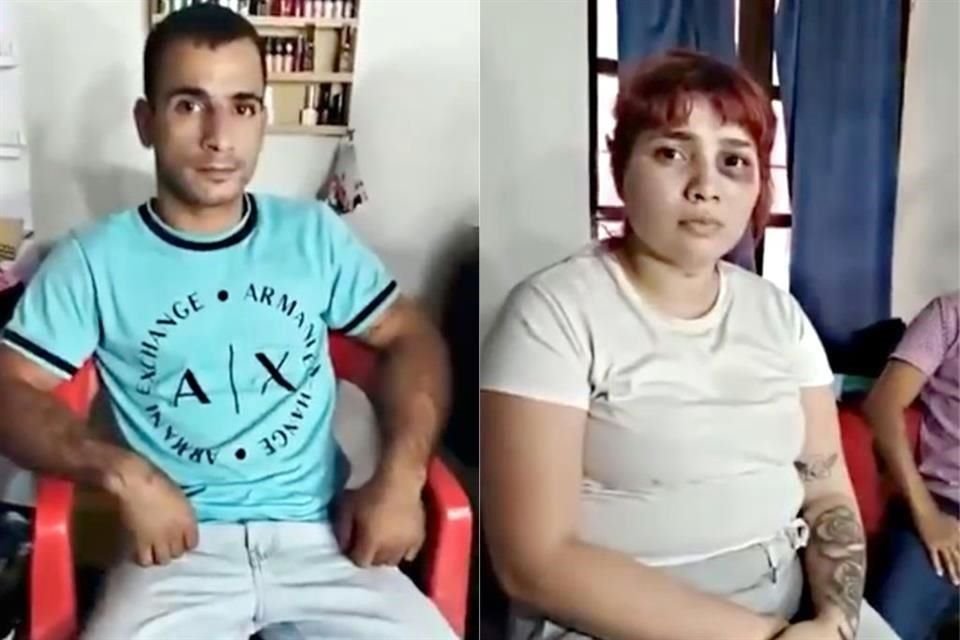 José Luis y Paola relataron como presuntos policías los levantaron en el Ejido La Vaquita ubicado en territorio de Nuevo León.