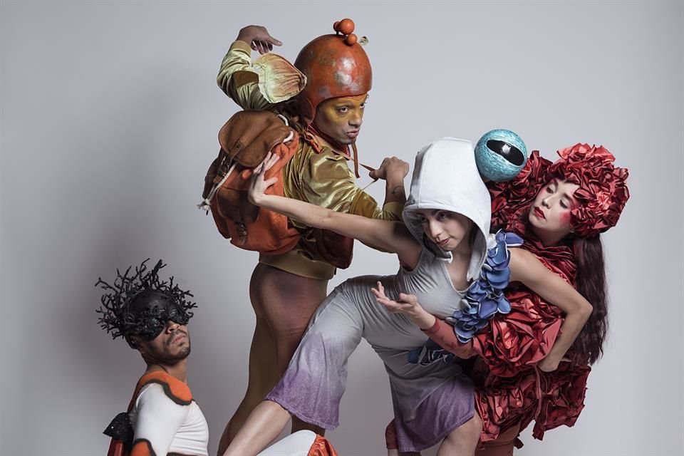 La obra 'El pulpo fantasma' es presentada por la compañía Danza Visual.