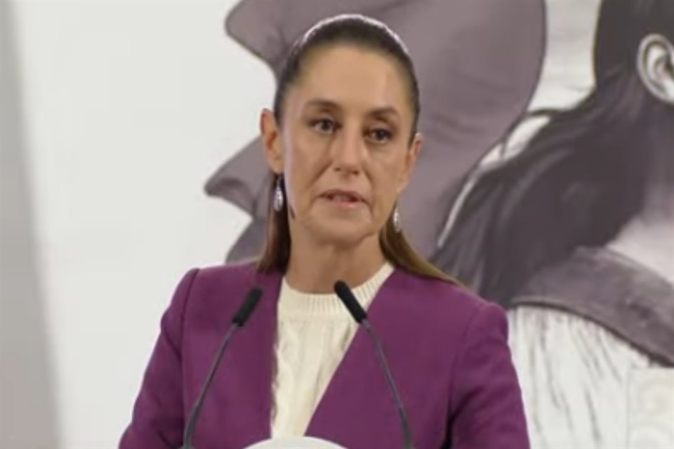 Sheinbaum dijo que la reducción de la pobreza que dio a conocer el Inegi es muestra de que el proyecto de la Cuarta Transformación funciona.