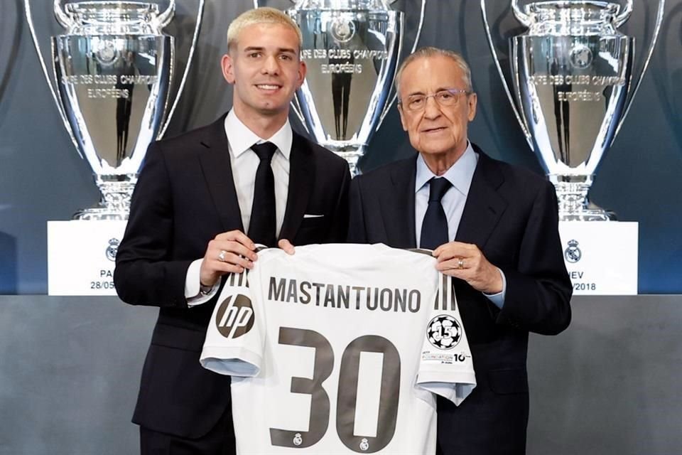 El argentino llega ilusionado al Real Madrid.
