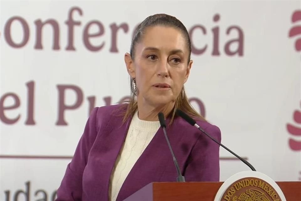 Claudia Sheinbaum, Presidenta de México.