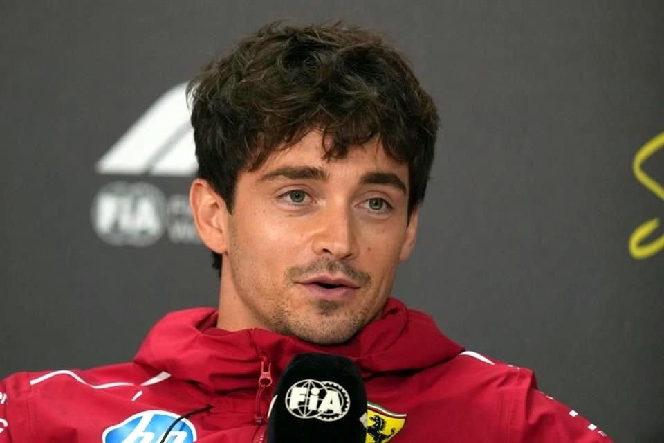 Charles Leclerc reconoció que se casará con su novia Alexandra Saint Mleux.