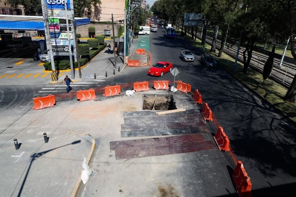 Los trabajos hidráulicos se extienden hasta las vías principales.