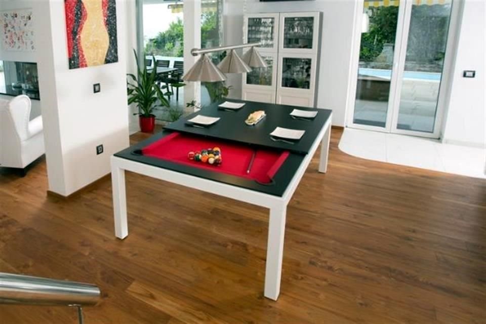De cena elegante a partida de billar, un mueble que evoluciona.