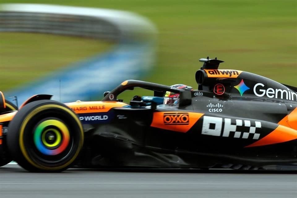 Oscar Piastri sigue como sublíder, con 25 puntos de ventaja sobre Max Verstappen.