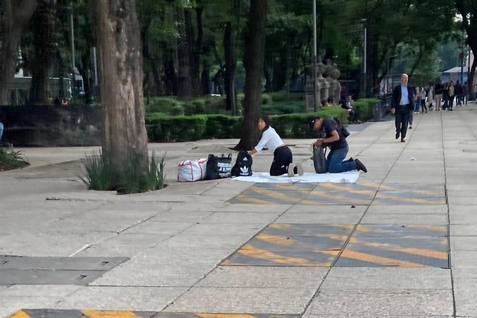 Los comerciantes se mantienen atentos a la presencia de autoridades