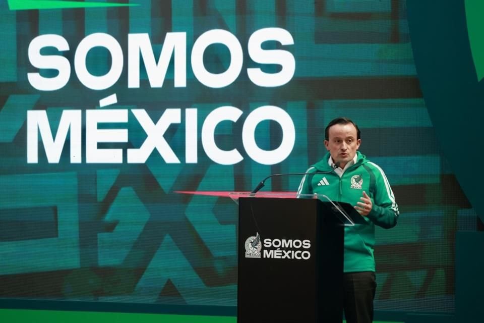 A través de 'Somos México' se busca celebrar la recepción por tercera vez de un Mundial de futbol en el País.
