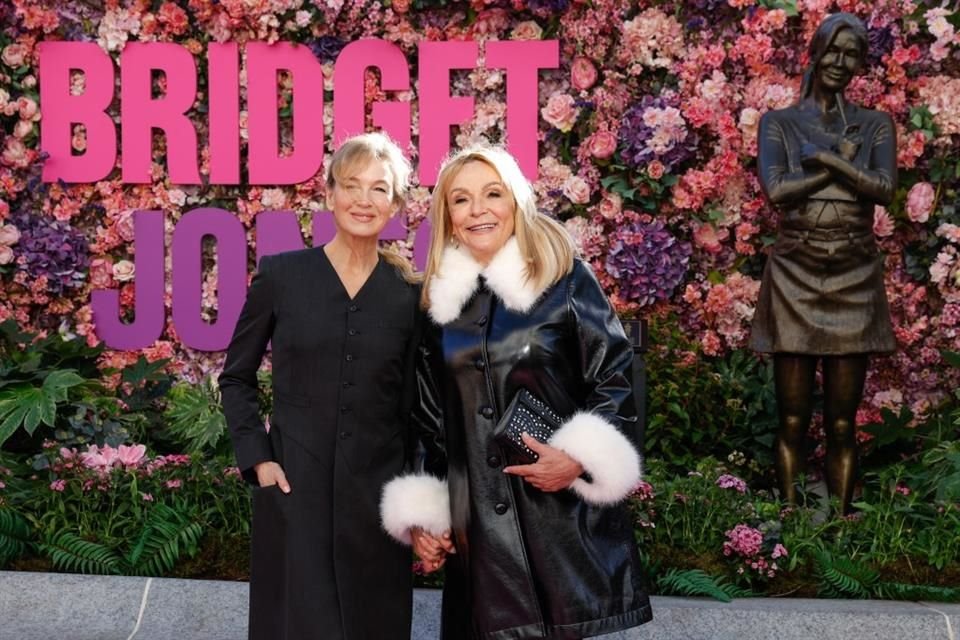 La actriz Renée Zellweger asistió a la inauguración junto con la autora Helen Fielding, cuyos libros inspiraron las películas.
