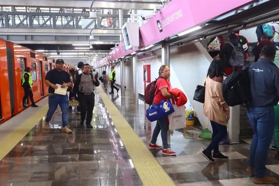 Con la reapertura del Metro hasta Observatorio, donde siguen las obras para conectar con el Tren Interurbano