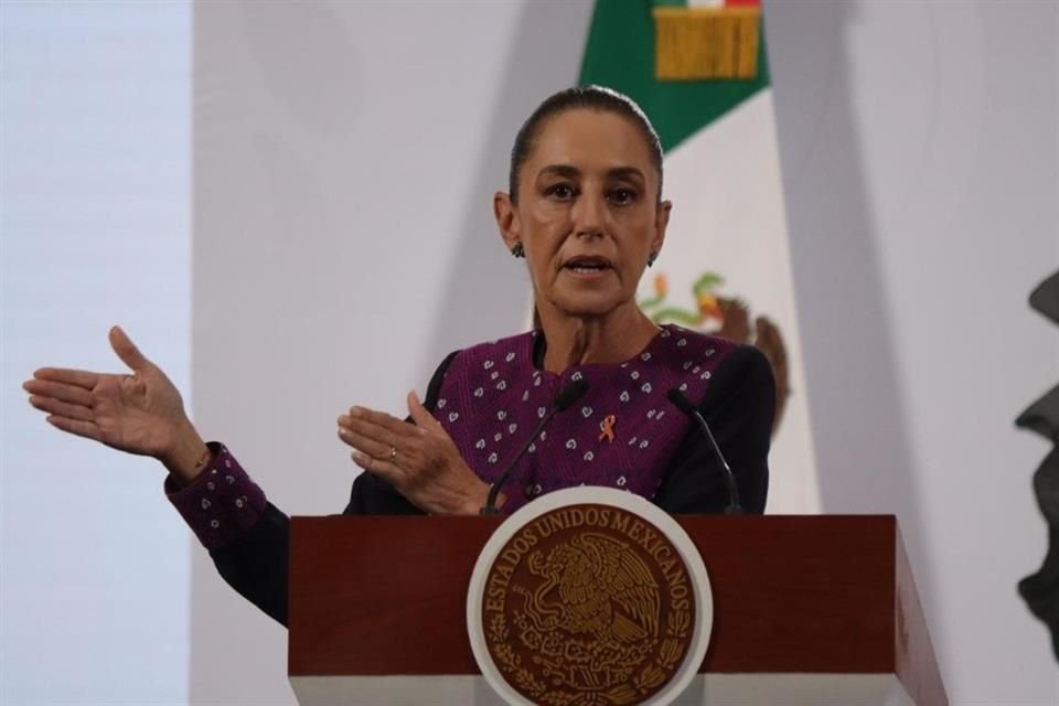 Claudia Sheinbaum, Presidenta de México.