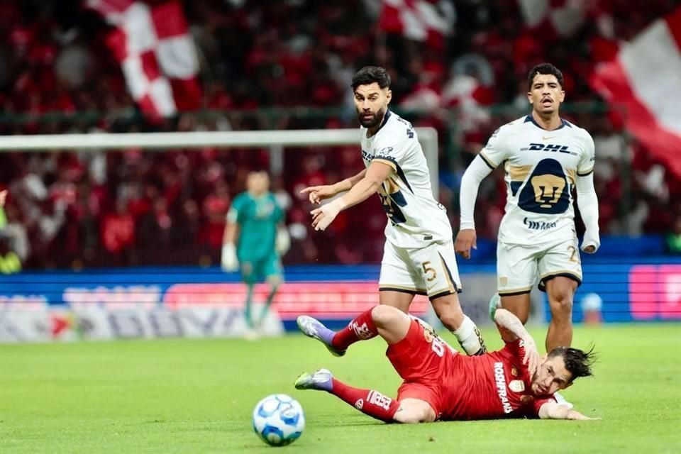 Peleado juego en Toluca.