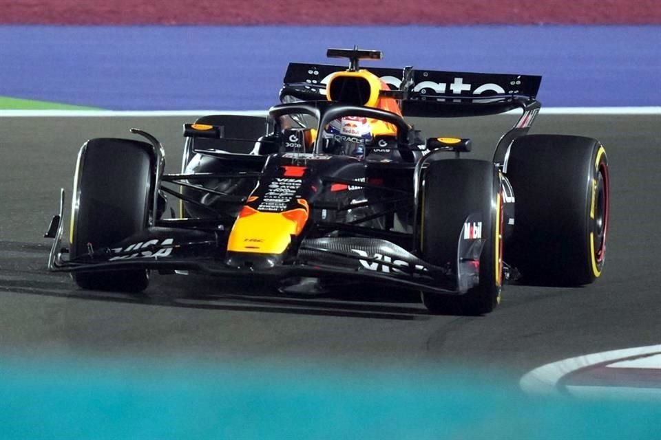 Verstappen no tuvo el mejor primer día en Qatar.