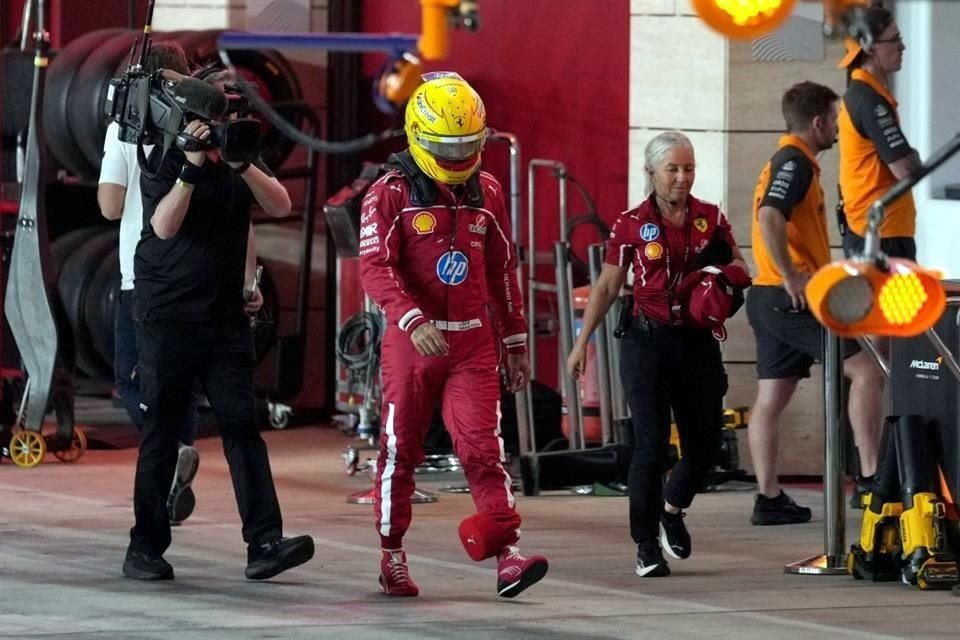 Hamilton está frustrado con su temporada en la F1.