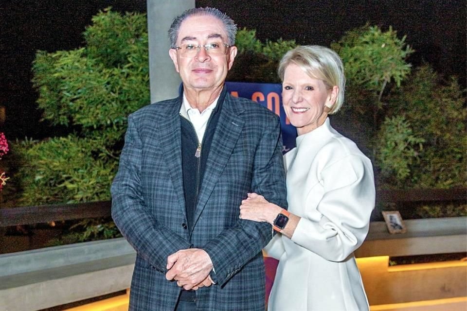 Luis Miguel Niño de Rivera y Diana Cover, papás de Saskia Niño de Rivera