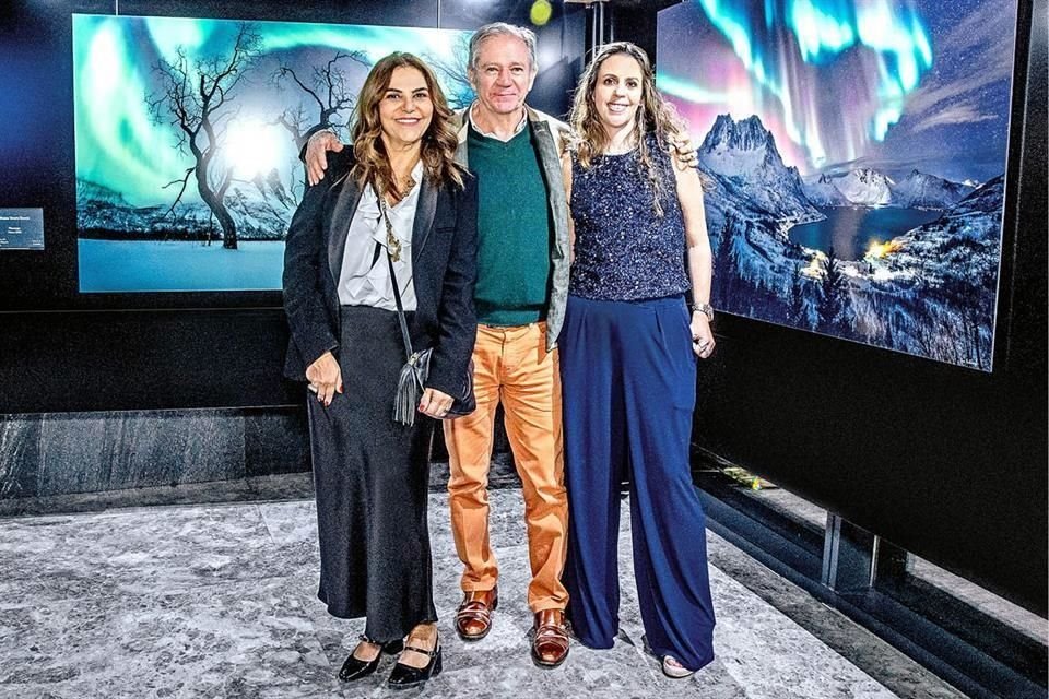 Rosalía Bastón, Francisco Martín del Campo y Ana Amtmann