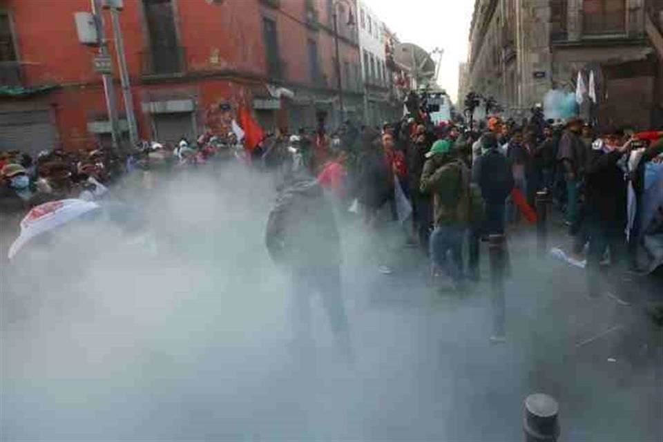 De las 27 marchas, la mayoría, con 20, fue de la Coordinadora Nacional de Trabajadores de la Educación (CNTE), con pérdidas acumuladas por 309.5 millones de pesos.