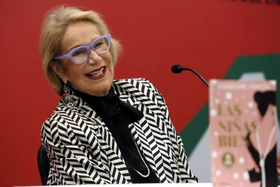 Guadalupe Loaeza relató cómo su libro 'Las Niñas Bien' nació de una necesidad personal de expresarse.