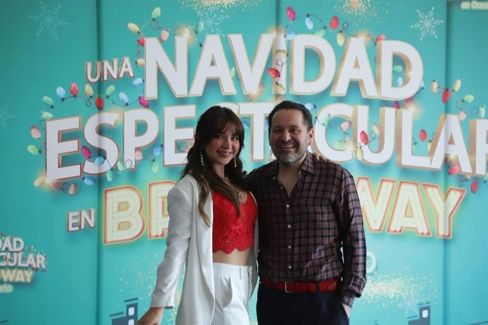 Daniela Luján lidera 'Una Navidad Espectacular', show inspirado en Broadway que llenará de música y espíritu decembrino el Teatro Hidalgo.