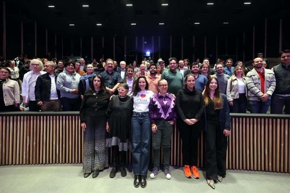 El anuncio de Curiel de Icaza se dio durante la presentación del disco 'New Orchestral Music from Mexico', de la Orquesta Filarmónica de la Ciudad de México.