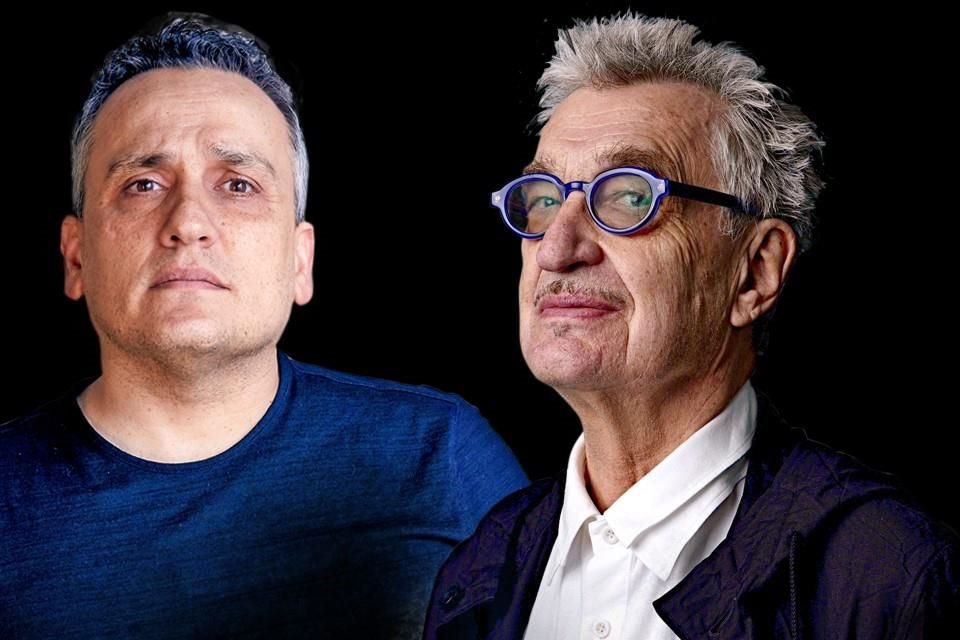 Joe Russo (izq.) y Wim Wenders (der.) también dejaron clara su postura frente a la IA.