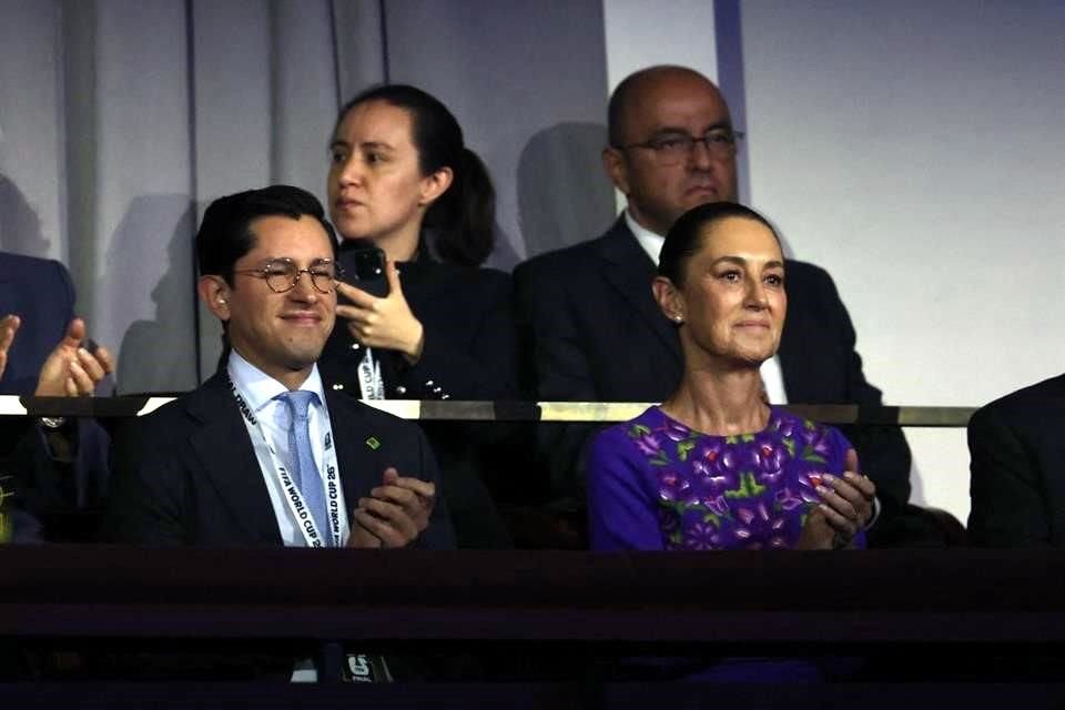 La Presidenta de México, Claudia Sheinbaum, participó en la ceremonia.