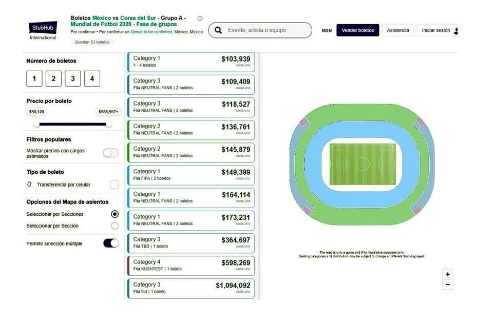La Selección enfrentará a Corea del Sur en Guadalajara.