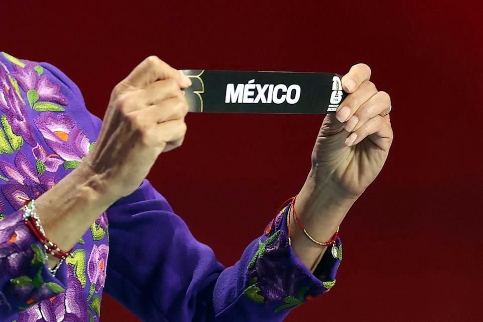 México está en el Grupo A del Mundial.