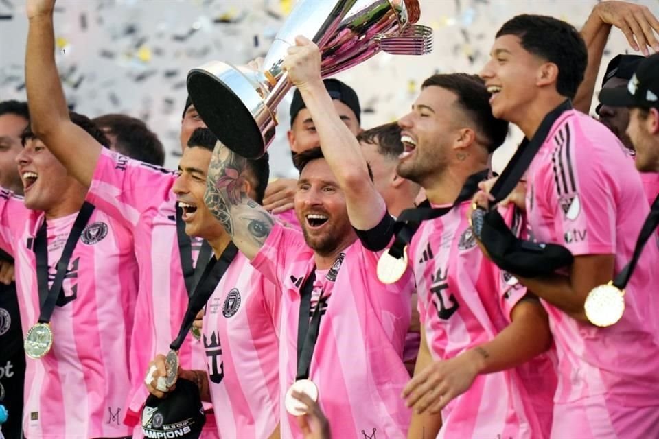 Por primera vez en su historia, el Inter Miami se coronó campeón de la MLS al derrotar a Vancouver en la Final.