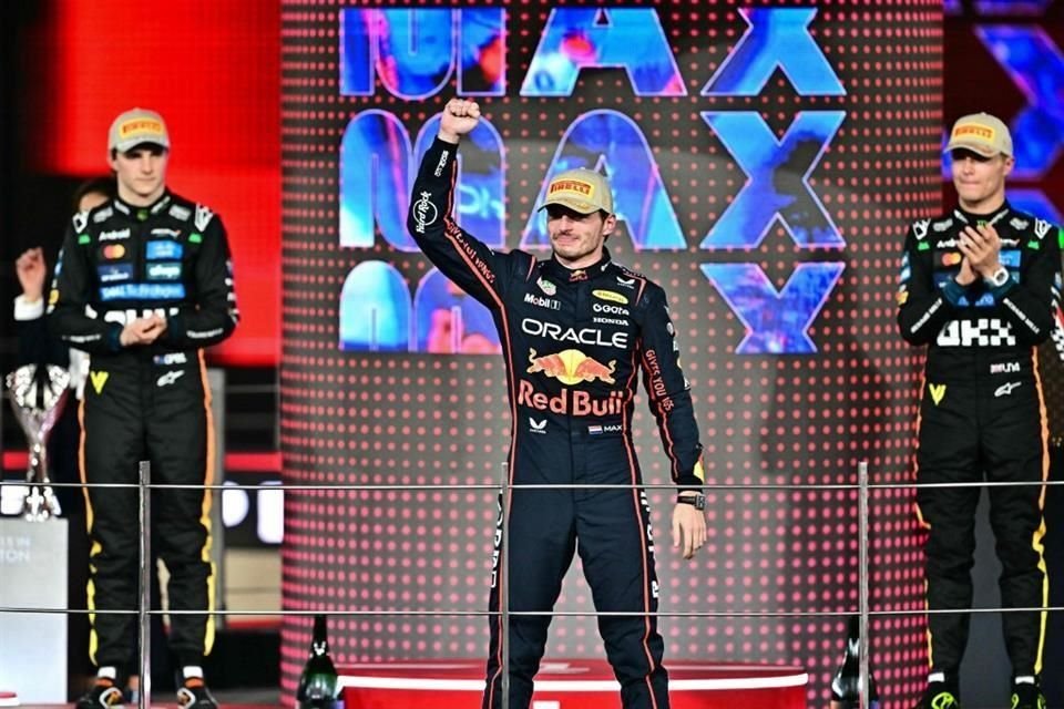 Verstappen conquistó su octavo triunfo de la temporada, pero se quedó corto.