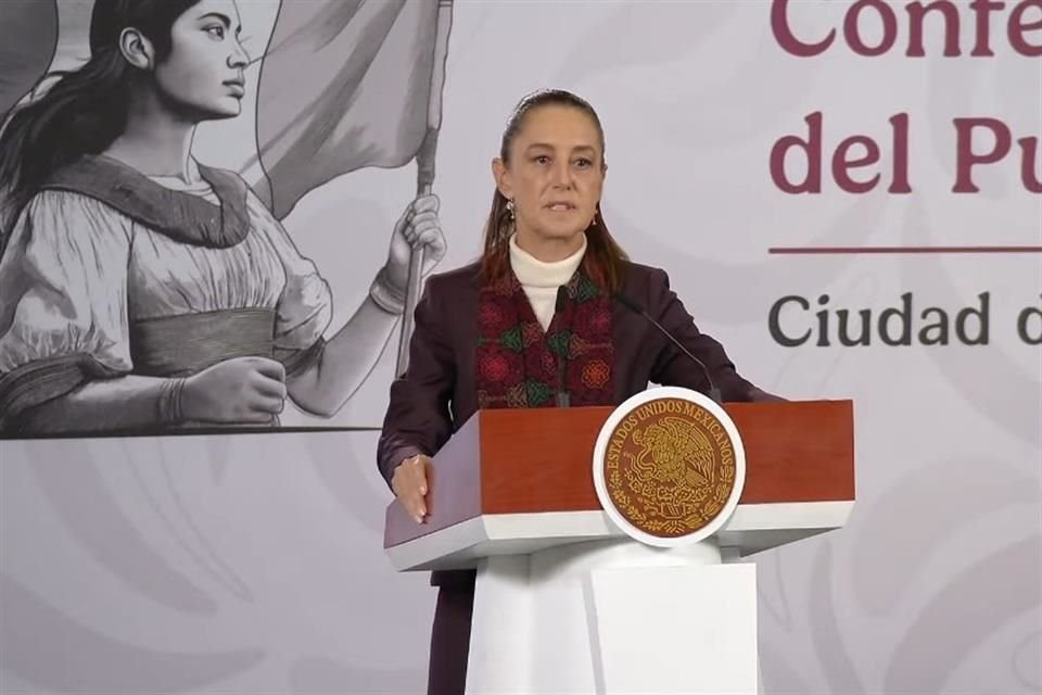 Sheinbaum aseguró que Mundial de futbol es un 'buen ambiente' para las negociaciones del T-MEC porque el deporte provoca unidad.