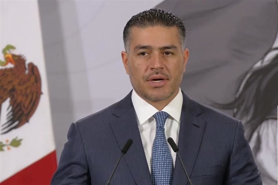 El Secretario Harfuch dijo que explosión del coche bomba en Michoacán fue por pugna entre líderes de un mismo grupo delictivo de la región.