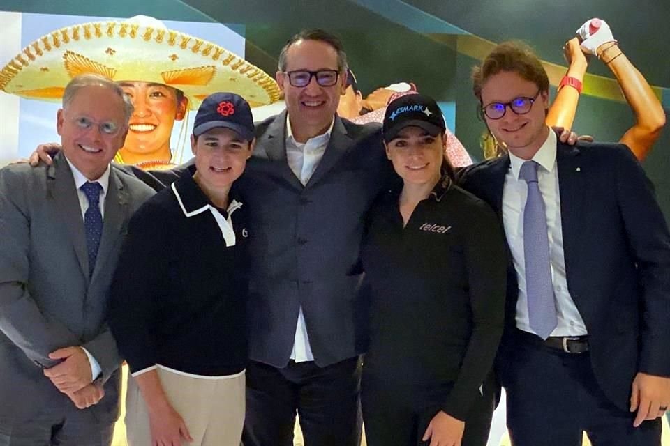 Lorena Ochoa estuvo en la presentación.