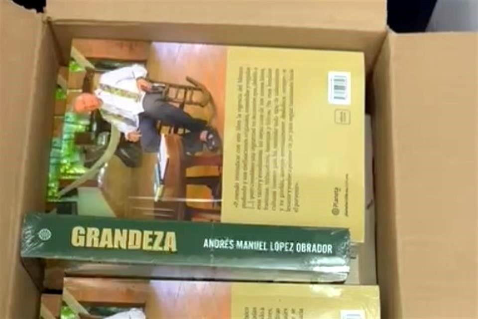 El ex Presidente López Obrador reapareció a finales de noviembre para presentar su nuevo libro Grandez.