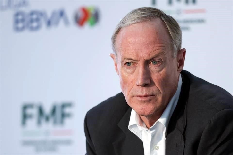 Ivar Sisniega durante la conferencia tras la Asamblea de Dueños.