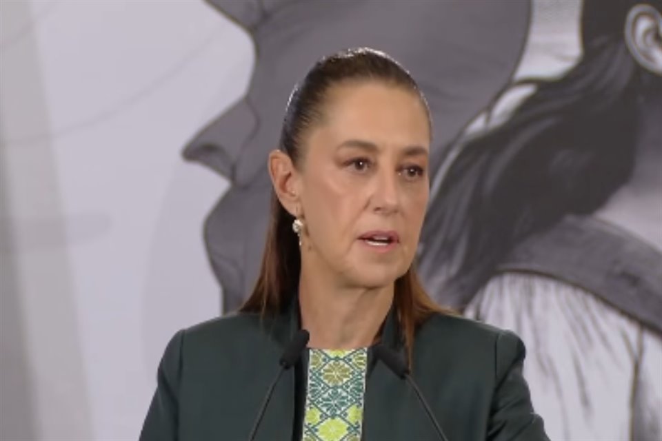 Sheinbaum pidió a las autoridades de EU, con las que se negocia, reconocer la cantidad de agua que está disponible para cumplir con entrega.