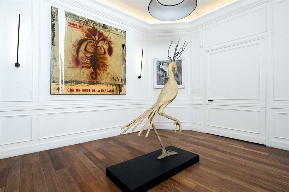 El artista presentó recientemente la exposición 'Una revisión del taller de Amador Montes', en la Galería Consigna, en Polanco, título que da nombre al libro.