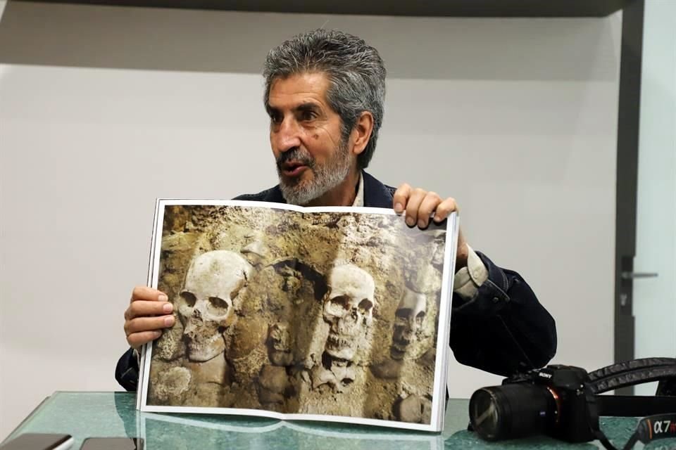 El libro 'Tenochtitlan', de Ortiz Monasterio, surgió en el marco de la conmemoración por los 700 años de la fundación de la ciudad prehispánica.