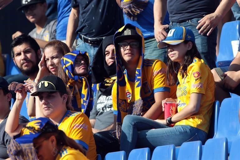 Repasa las imágenes del ambiente desde el Universitario. Tigres vs. Necaxa.