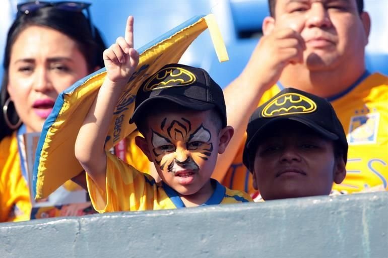 Repasa las imágenes del ambiente desde el Universitario. Tigres vs. Necaxa.