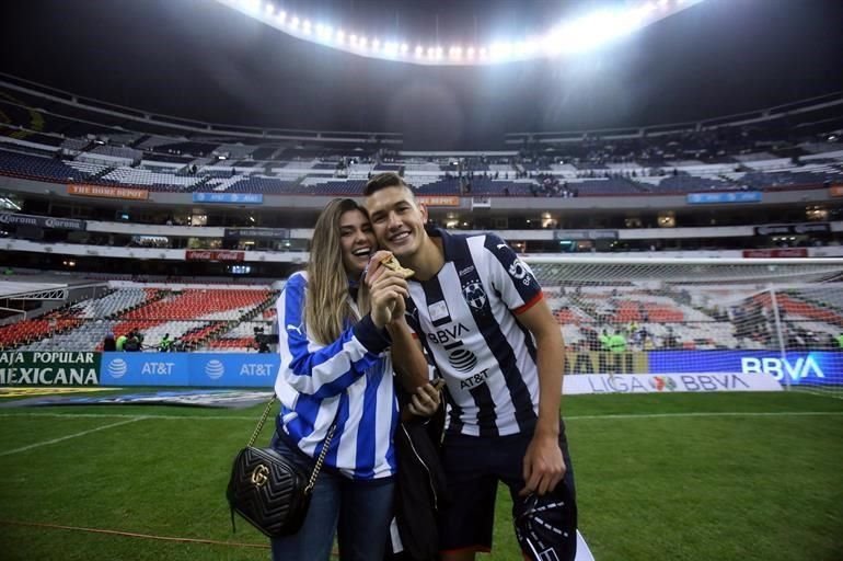 Rayados ganó su quinto título de Liga y los festejos en la cancha no se hicieron esperar.