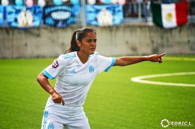 Cristina Ferral jugó 1 año en el Marsella de Francia.